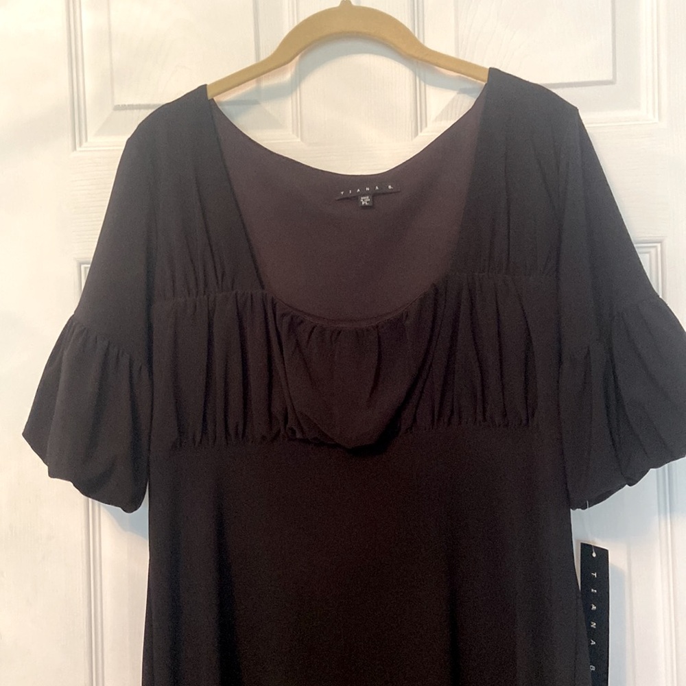 Tiana B size Petite Large (PL) black dress, new with tag (NWT)